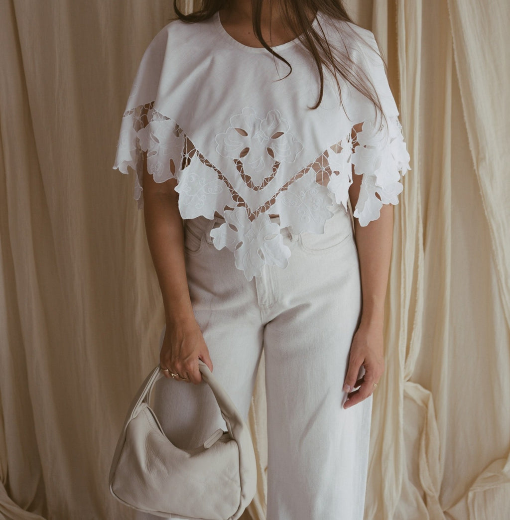 Doina, a one-of-a-kind vintage embroidered blouse