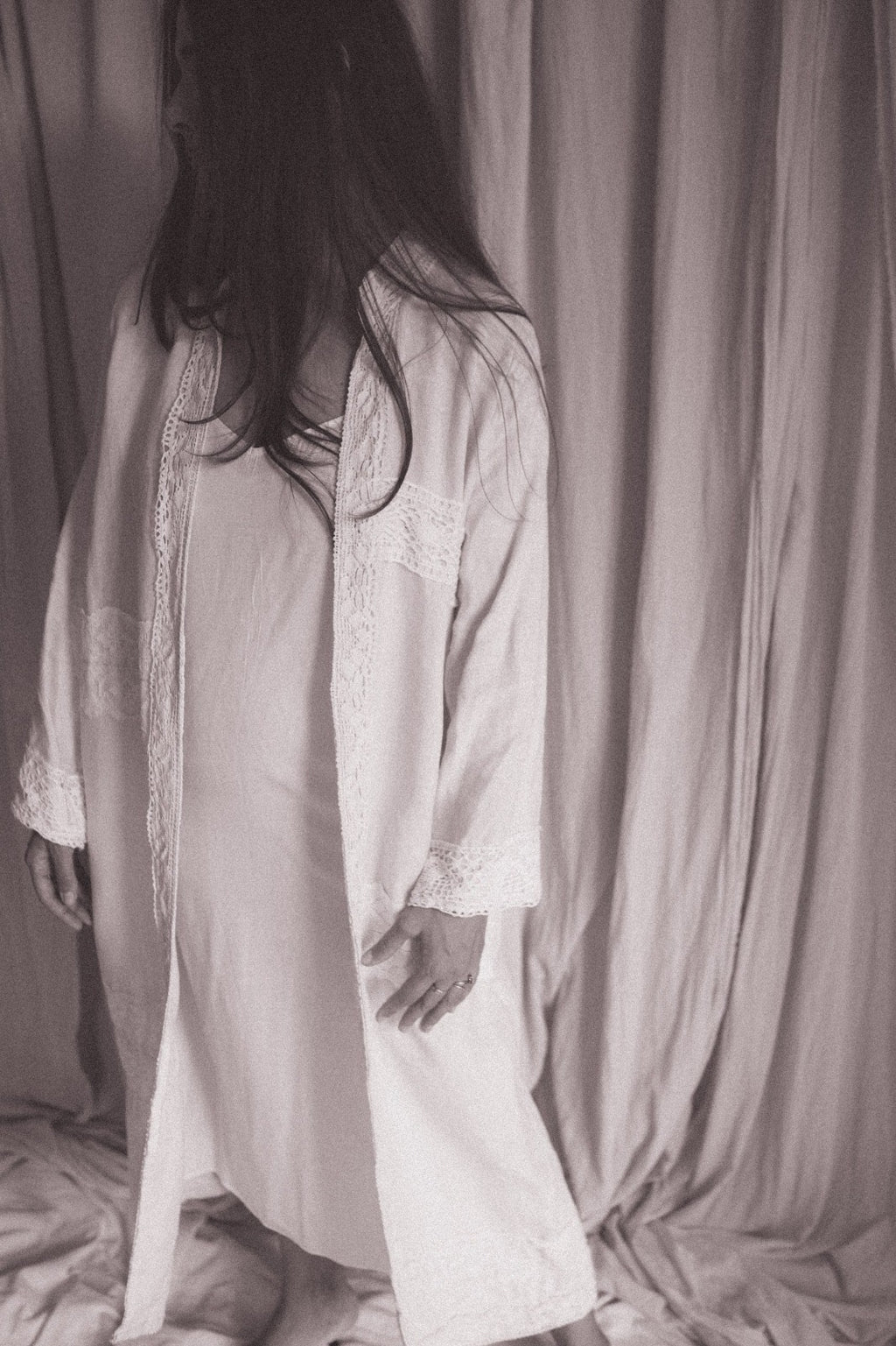 Lia, a vintage relaxed trench