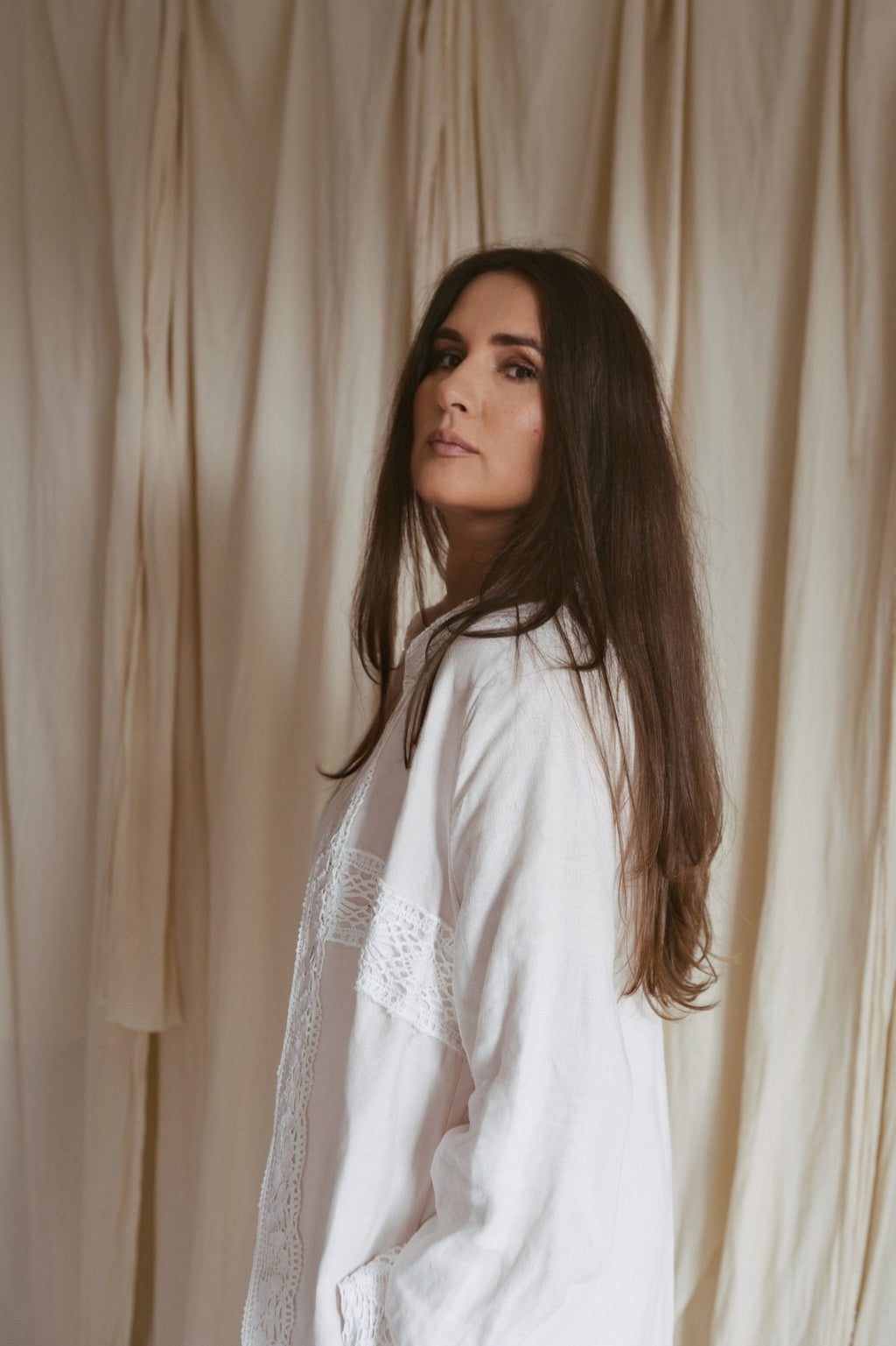Lia, a vintage relaxed trench