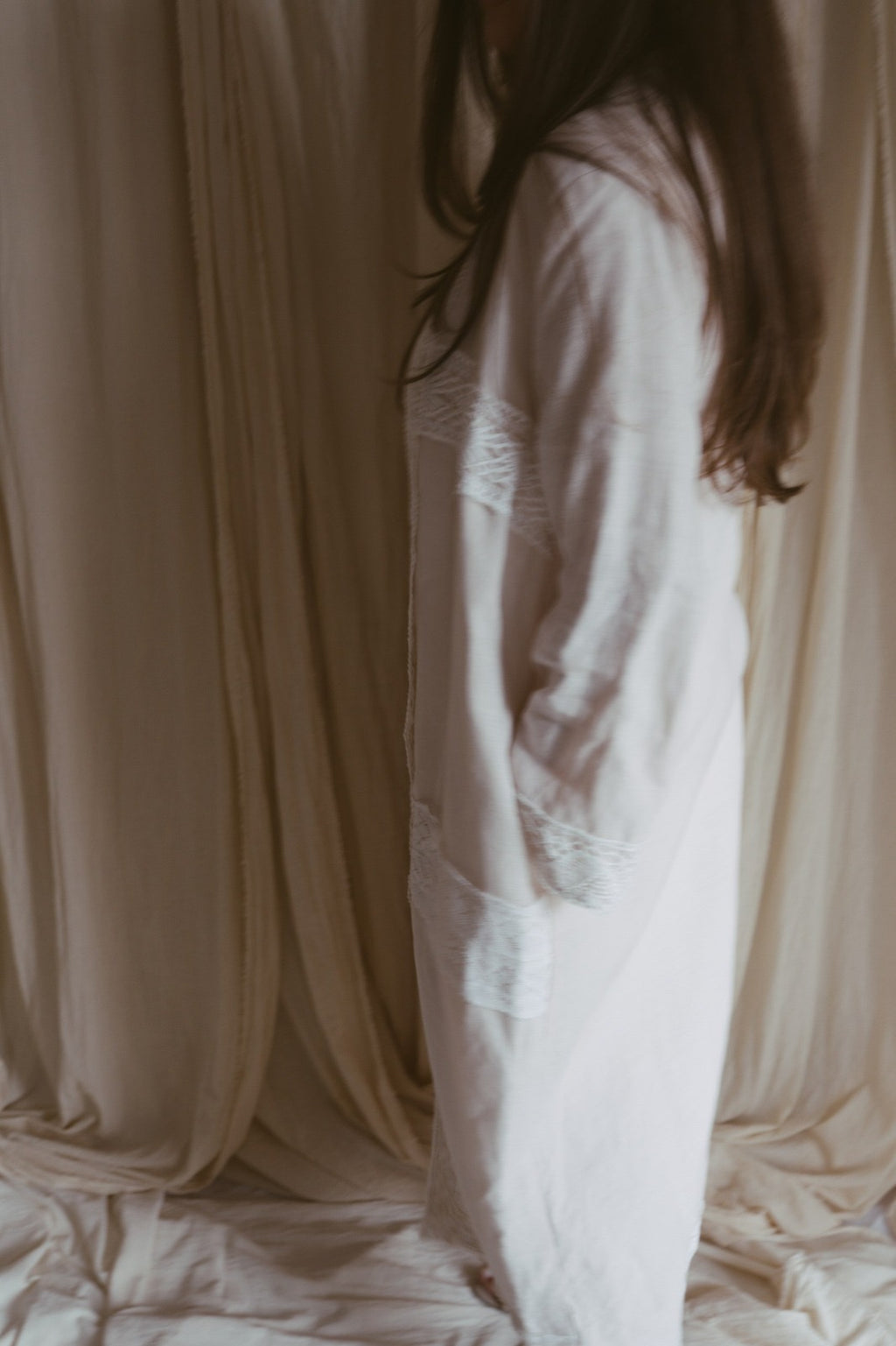Lia, a vintage relaxed trench