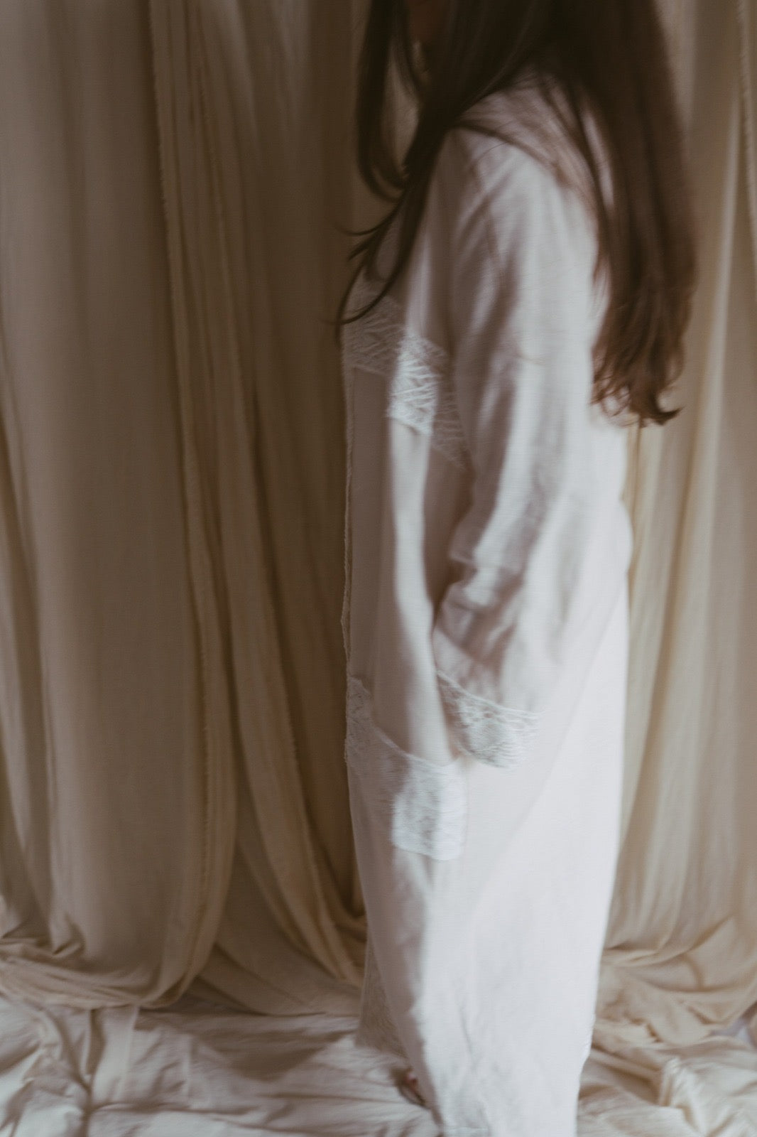 Lia, a vintage relaxed trench